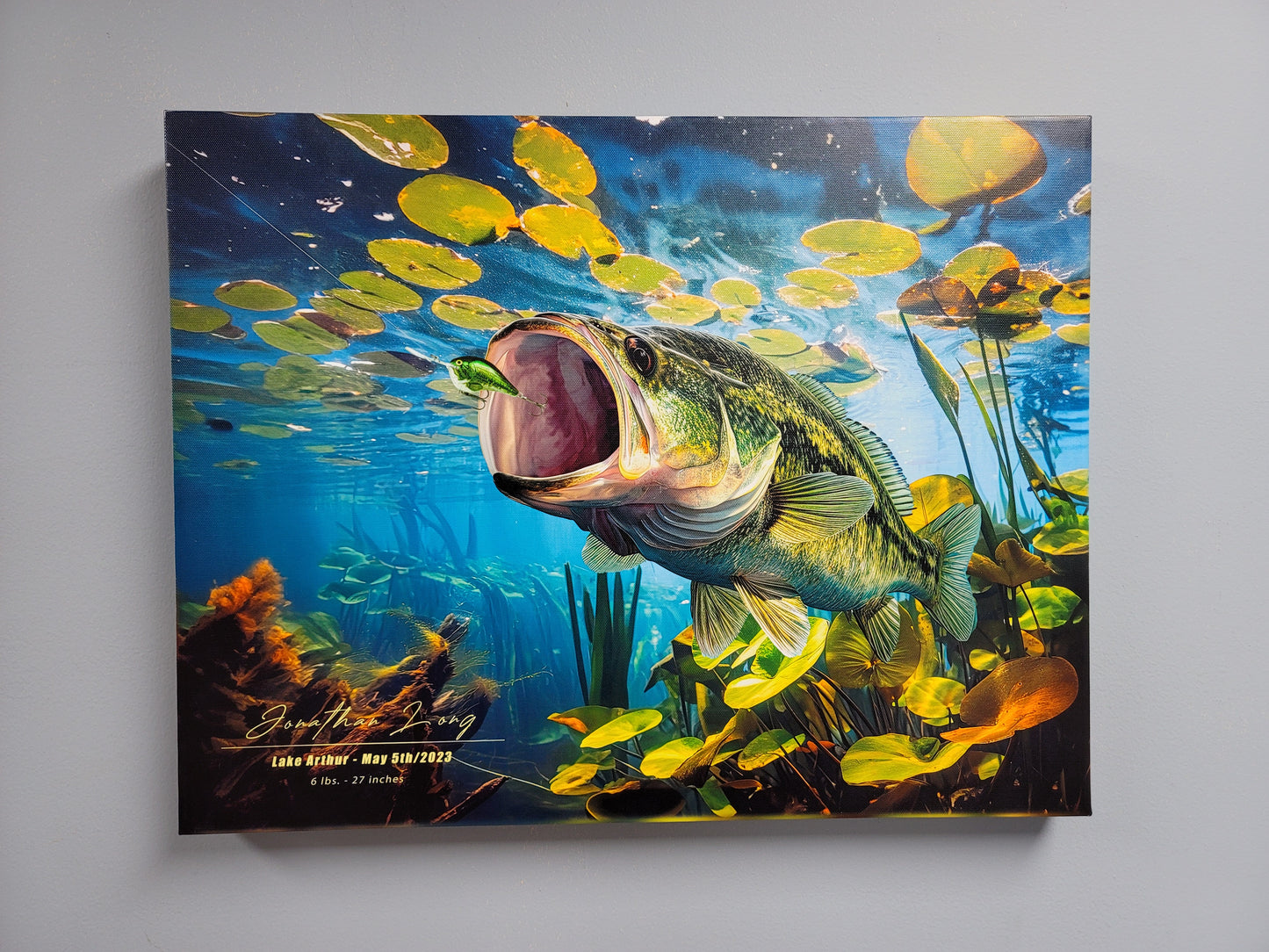 Custom Gallery Wrapped  Canvas Print