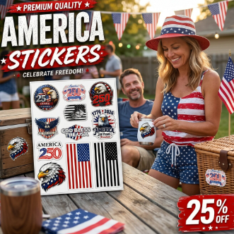 America 250 Premium Sticker Pack