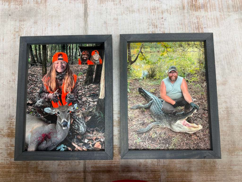 Custom Wood Framed Canvas Print