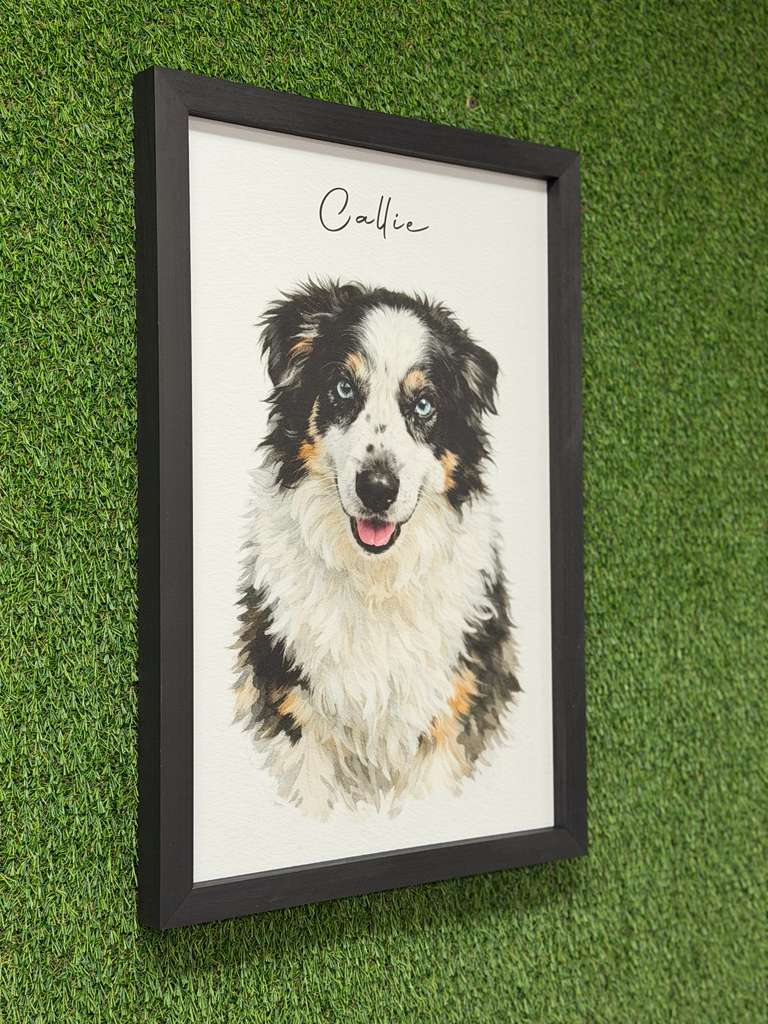 Custom Wood Framed Canvas Print