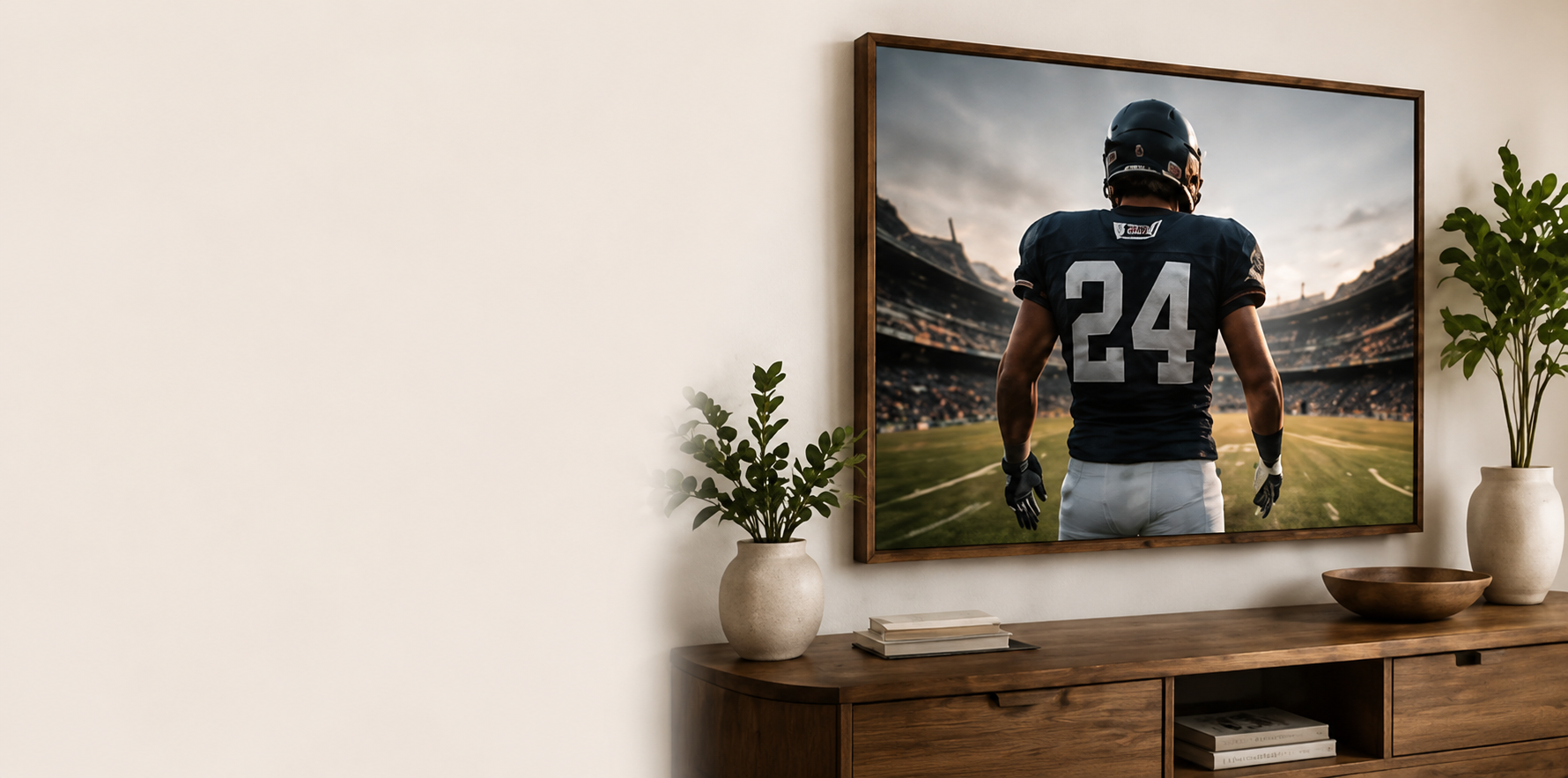 Sports canvas print