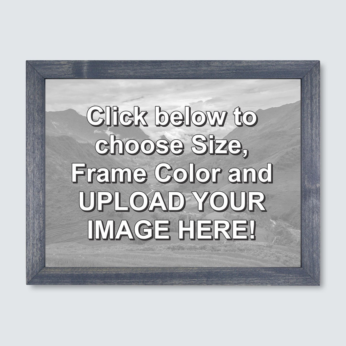 Custom Outdoor Wood Framed Print