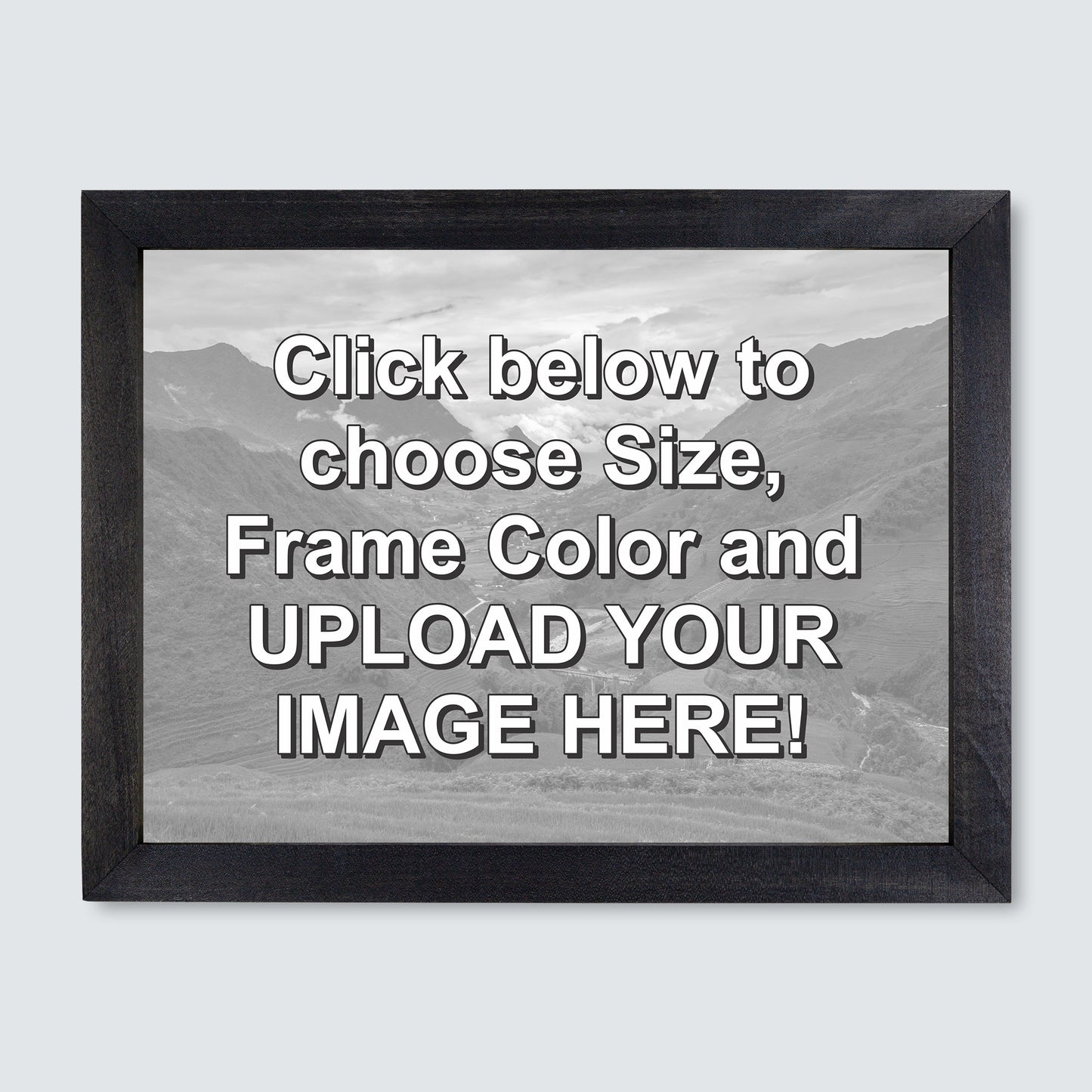 Custom Outdoor Wood Framed Print