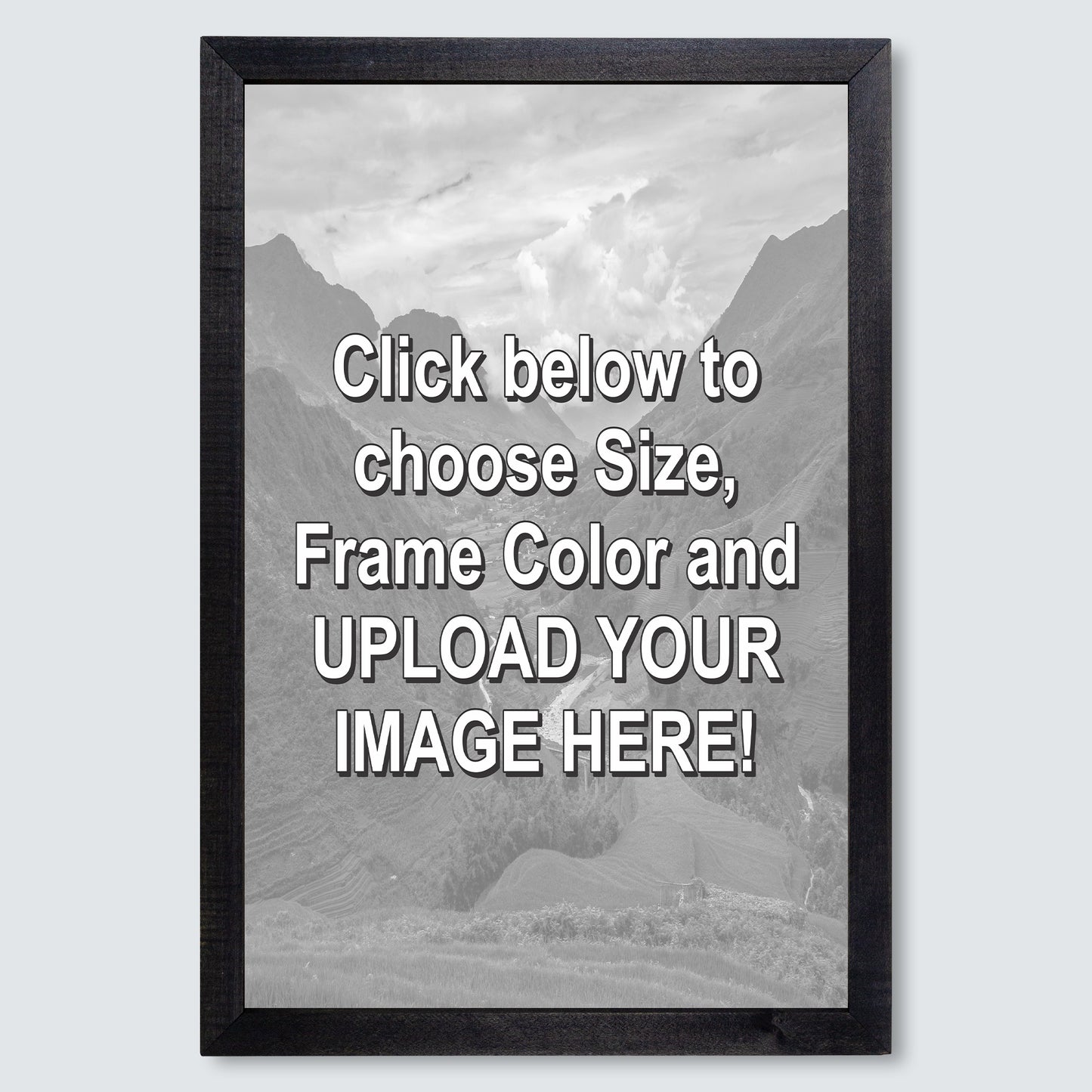 Custom Outdoor Wood Framed Print