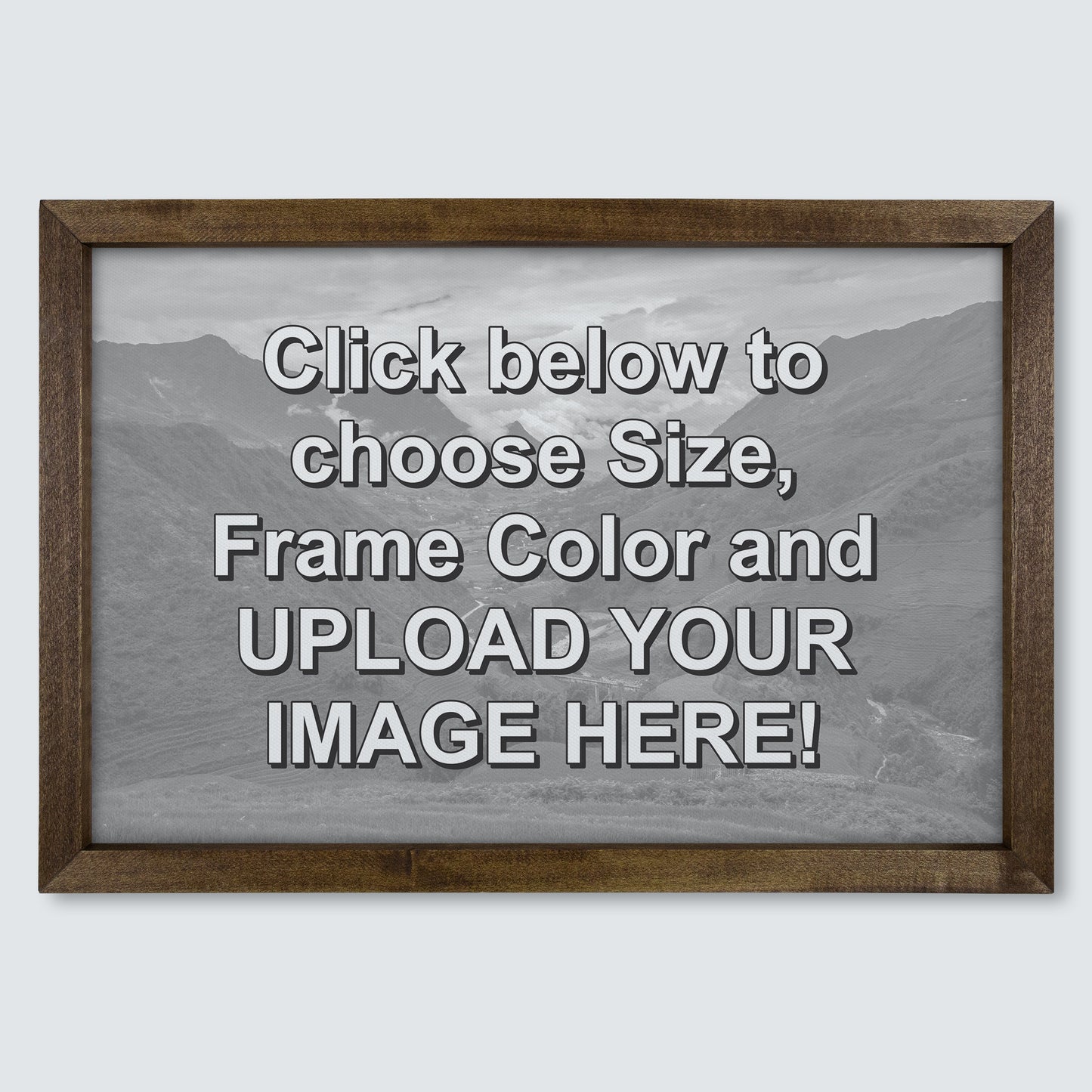 Custom Outdoor Wood Framed Print