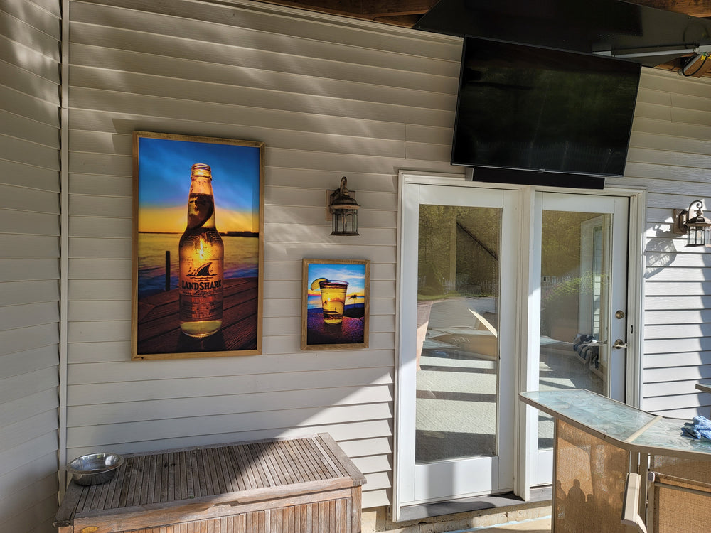 Custom Outdoor Wood Framed Print