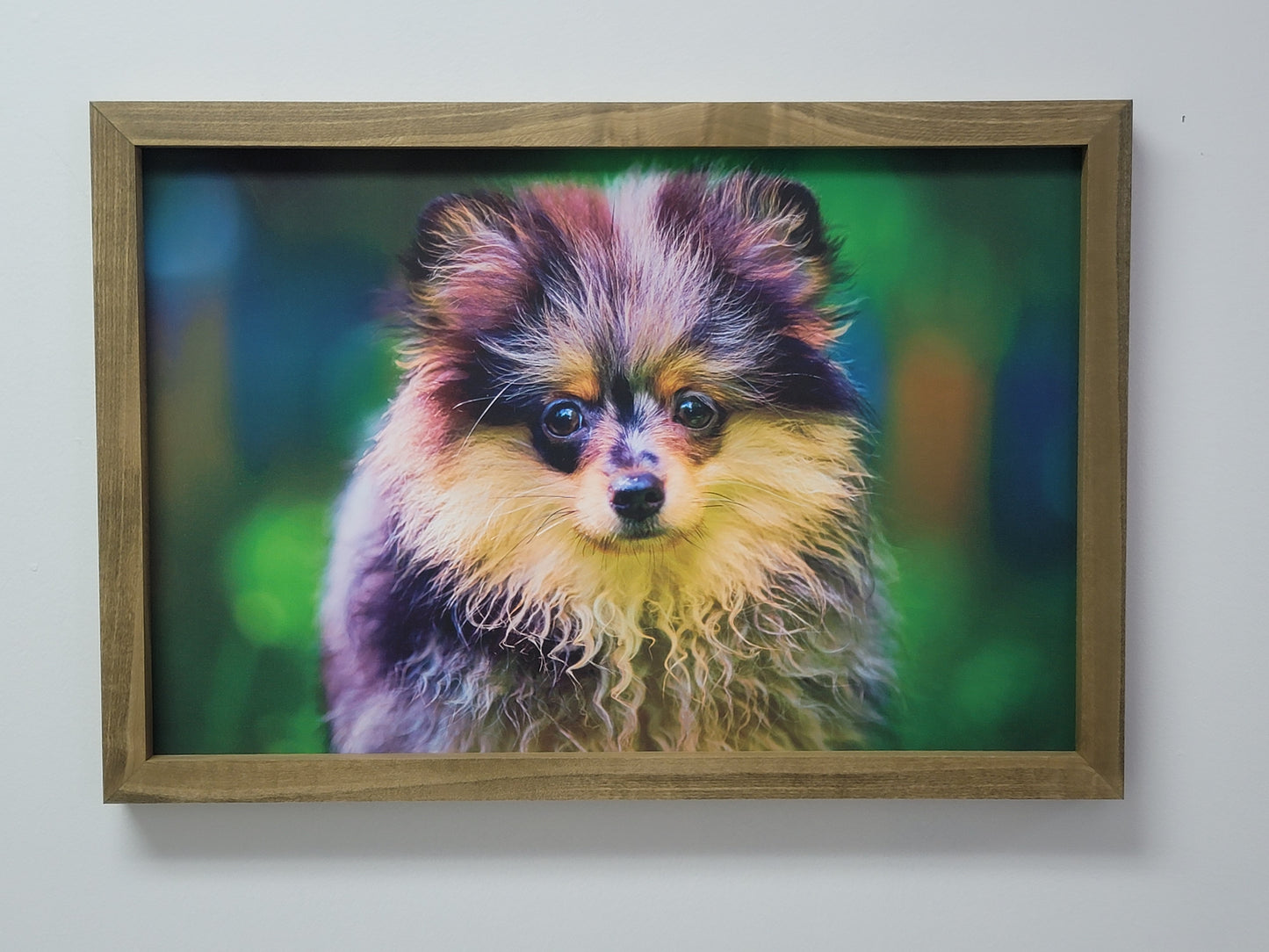 Custom Wood Framed Canvas Print