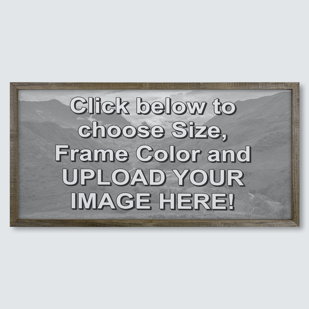 
                  
                    Custom Outdoor Wood Framed Print
                  
                