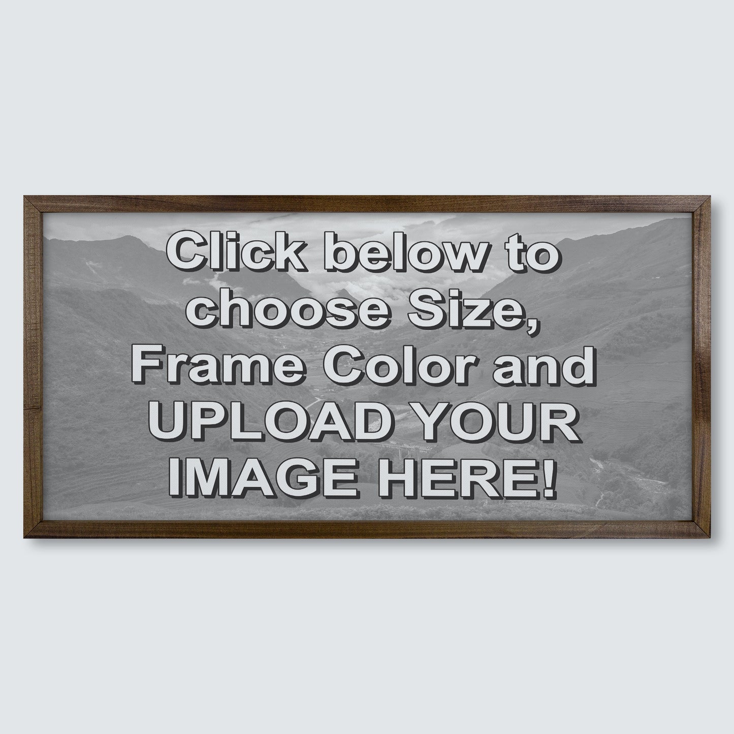 Custom Outdoor Wood Framed Print