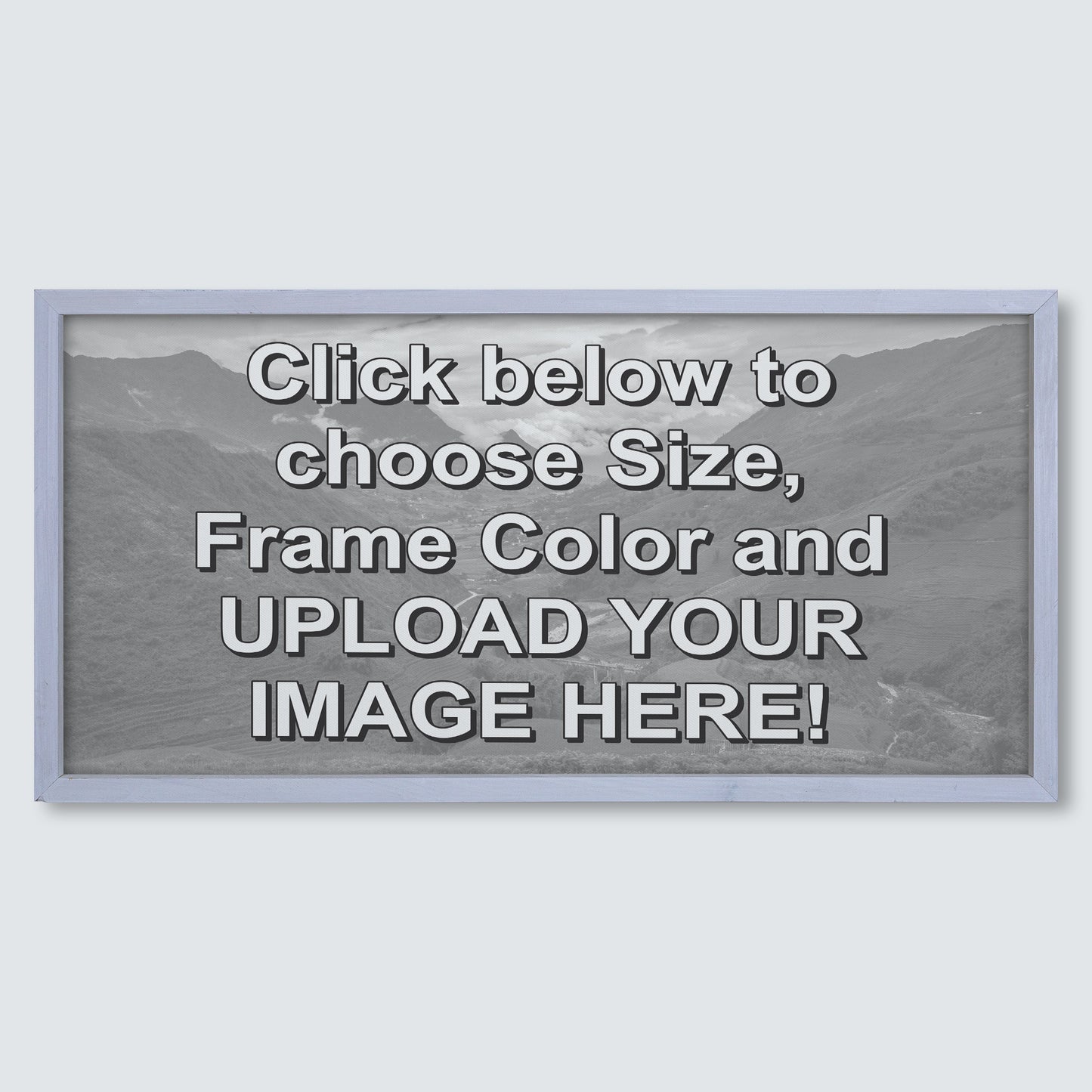 Custom Outdoor Wood Framed Print
