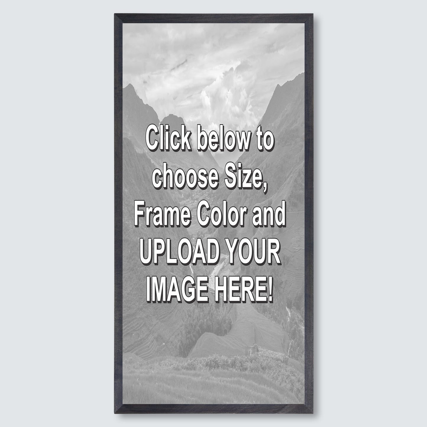 Custom Outdoor Wood Framed Print