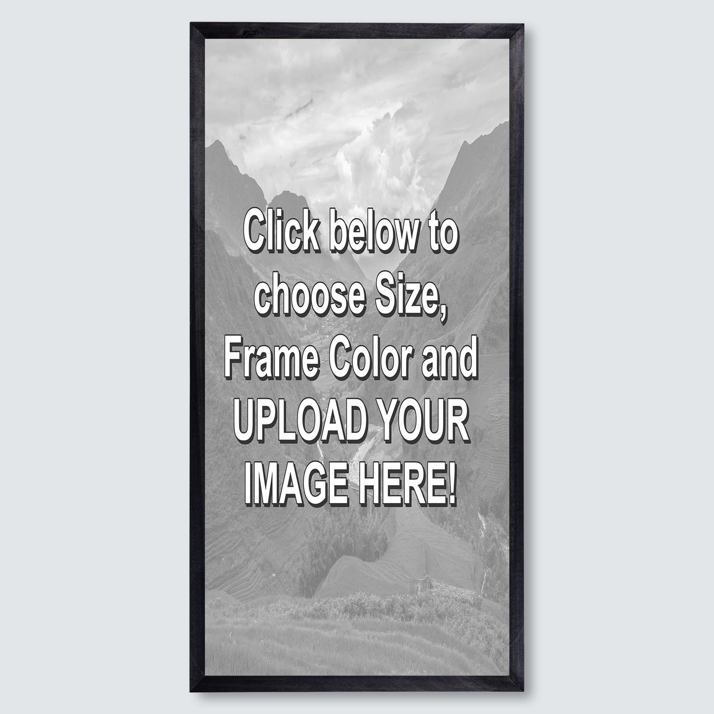 Custom Outdoor Wood Framed Print