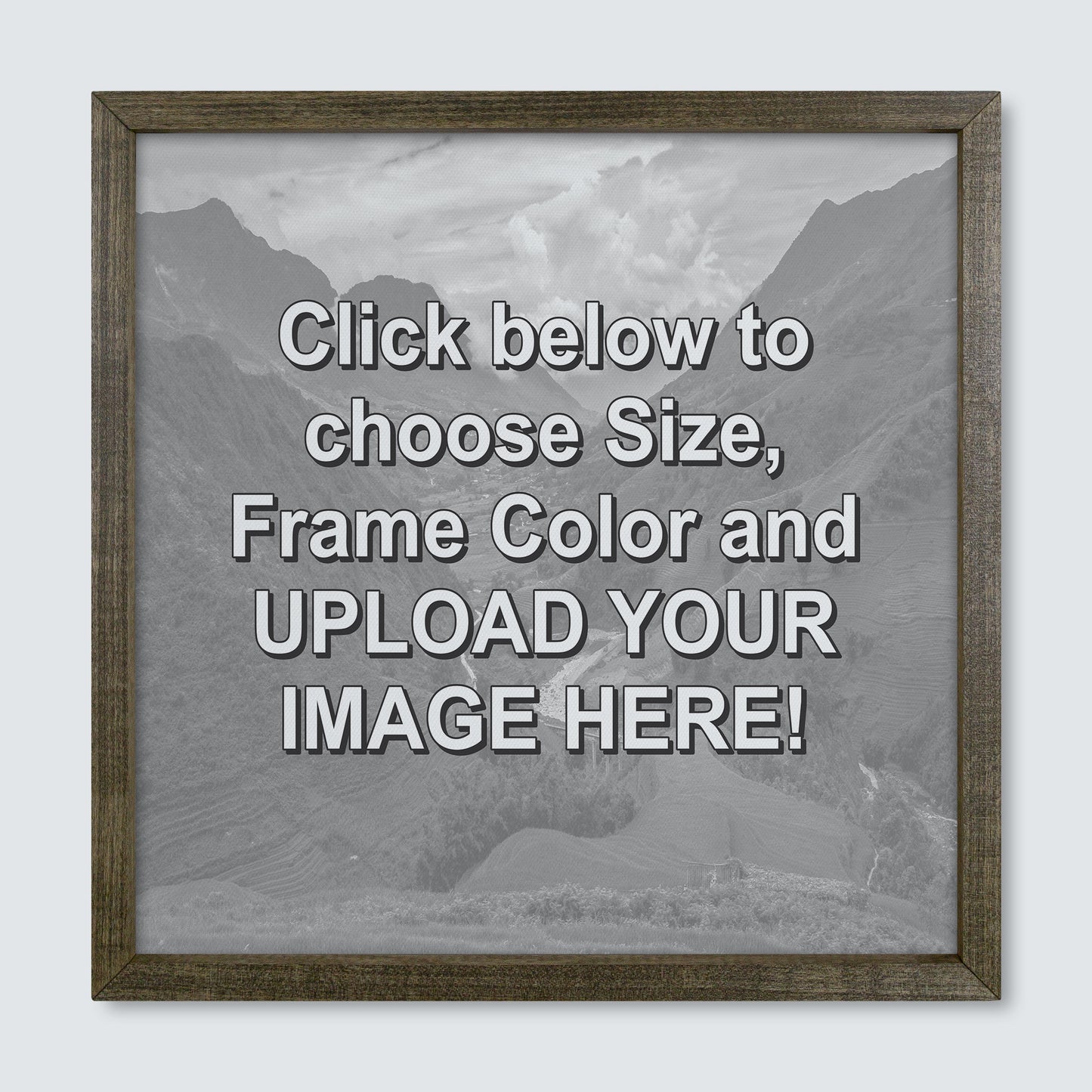 Custom Outdoor Wood Framed Print