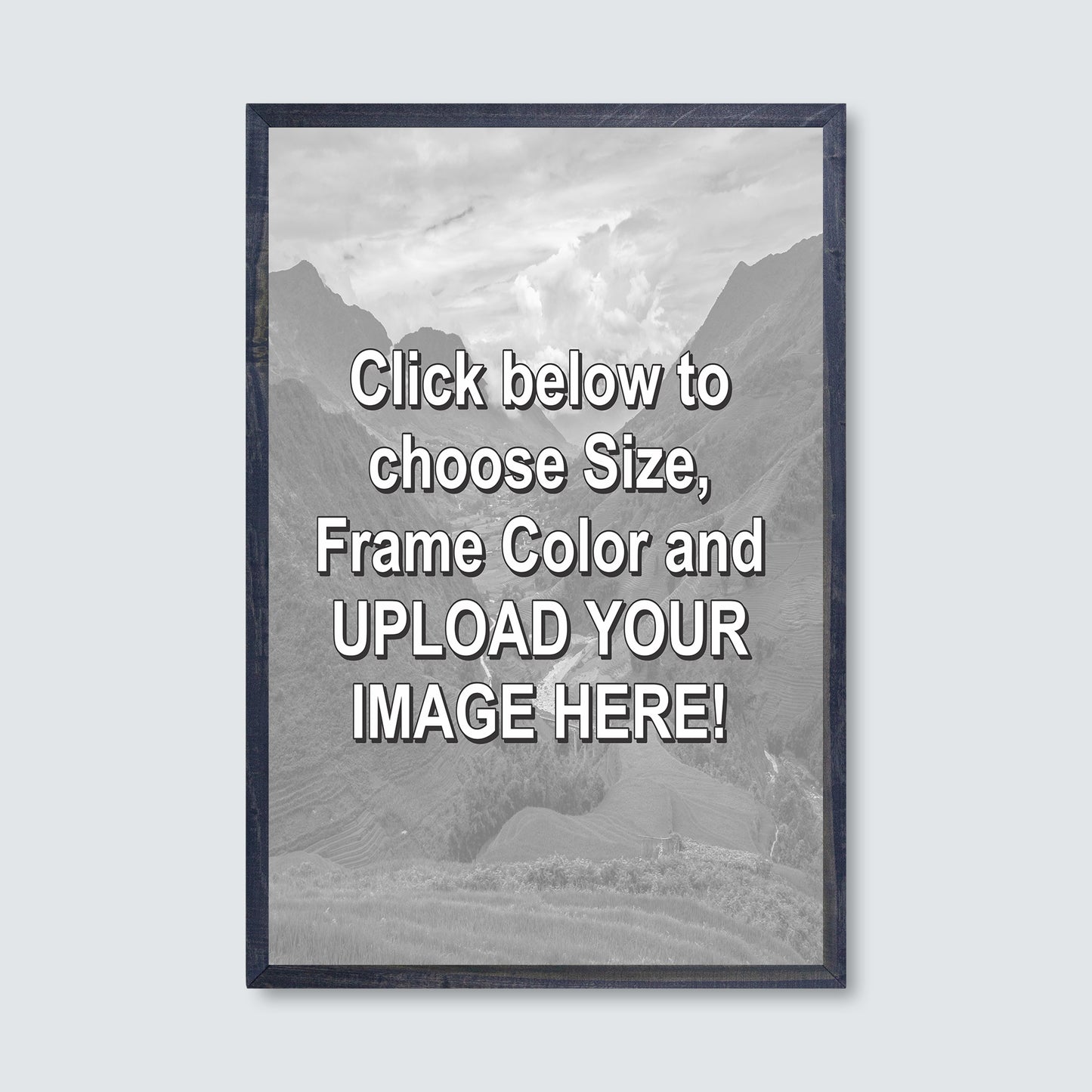 Custom Outdoor Wood Framed Print