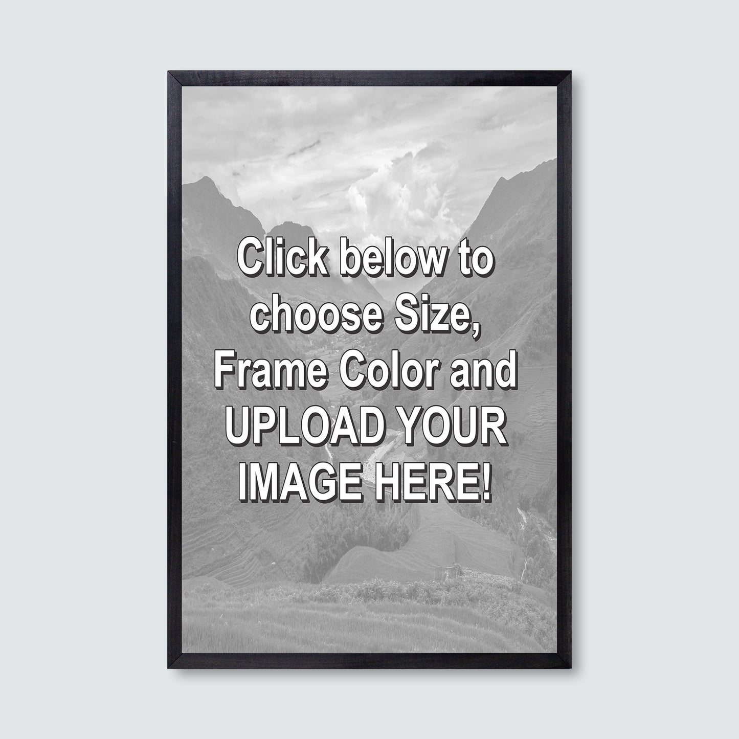 Custom Outdoor Wood Framed Print