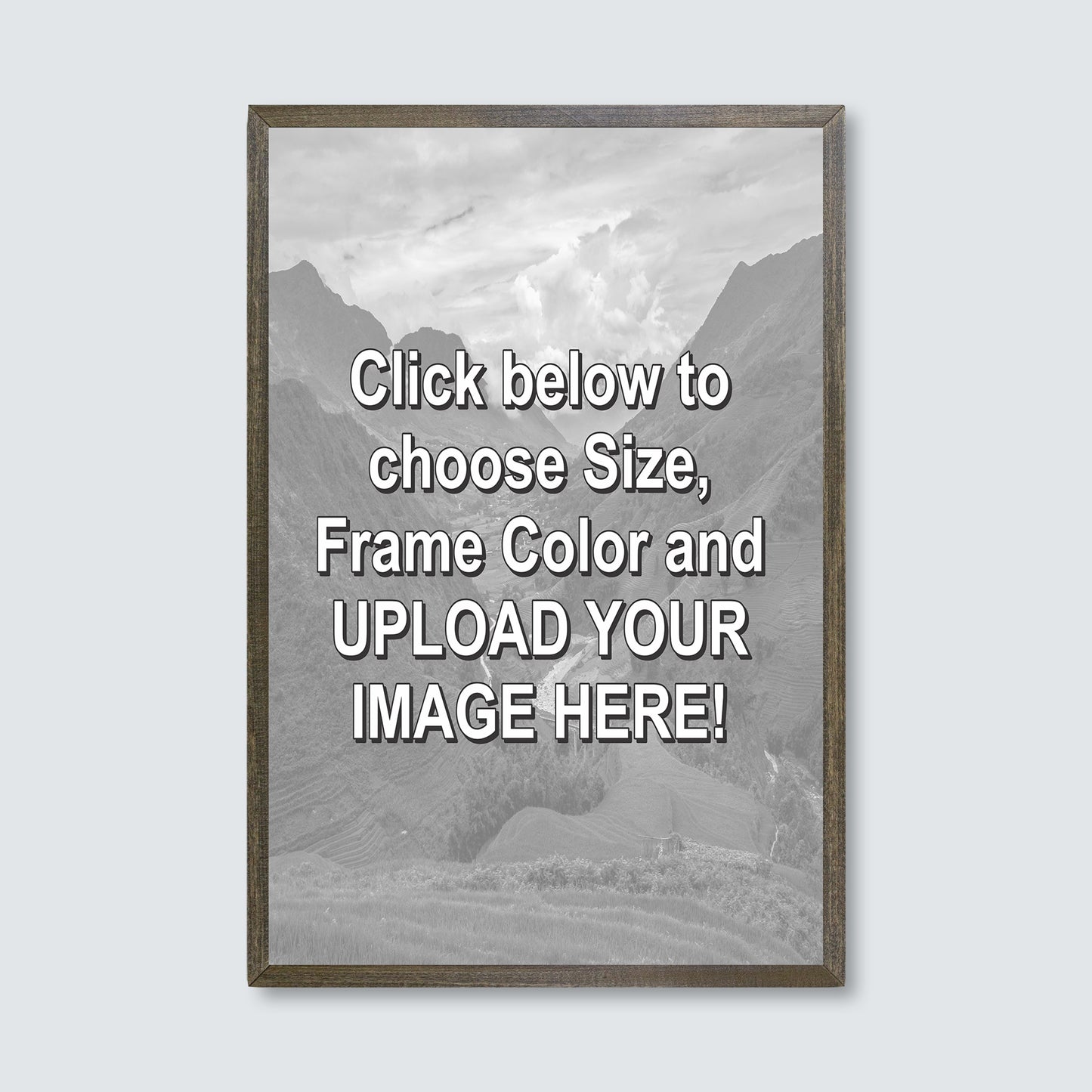 Custom Outdoor Wood Framed Print