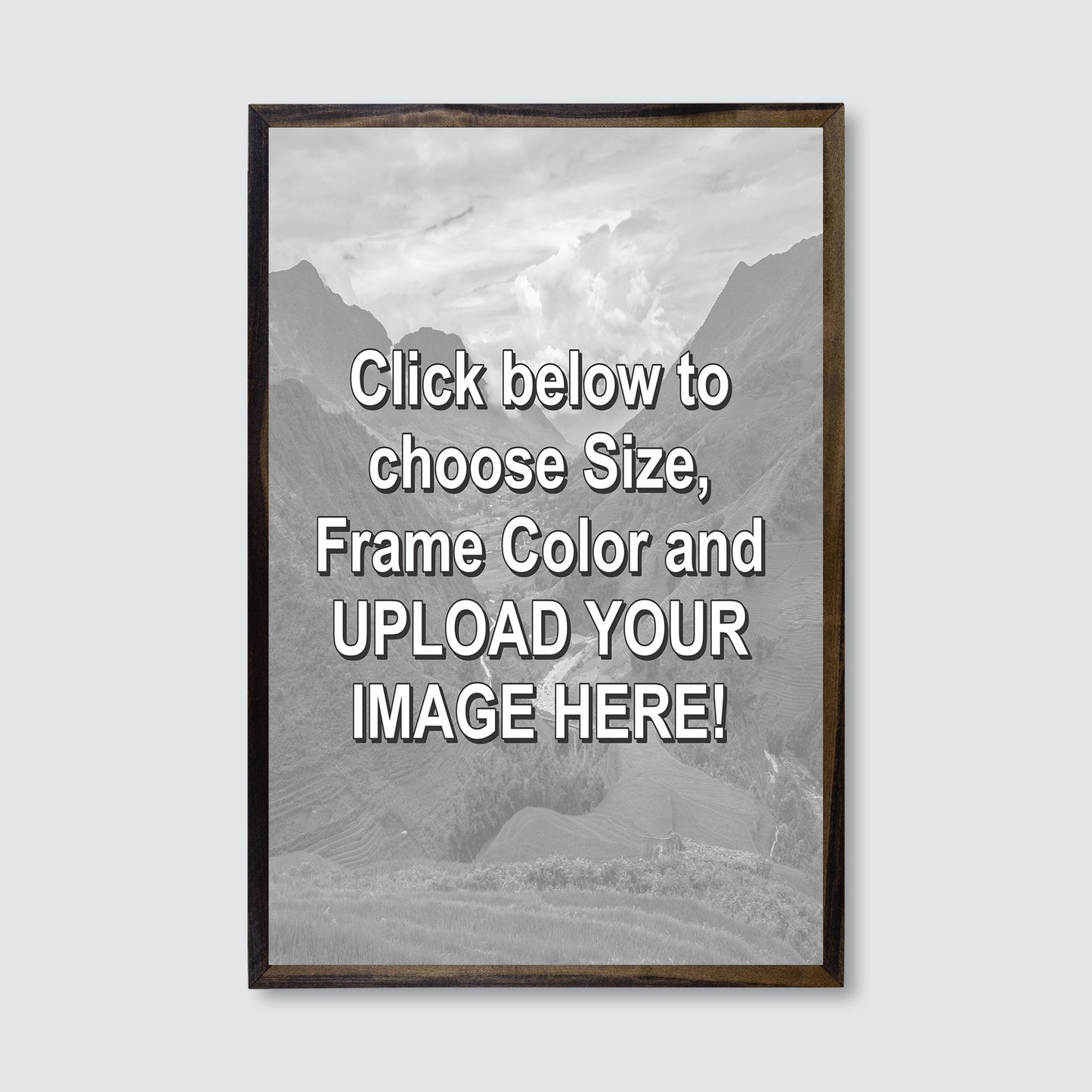 Custom Outdoor Wood Framed Print