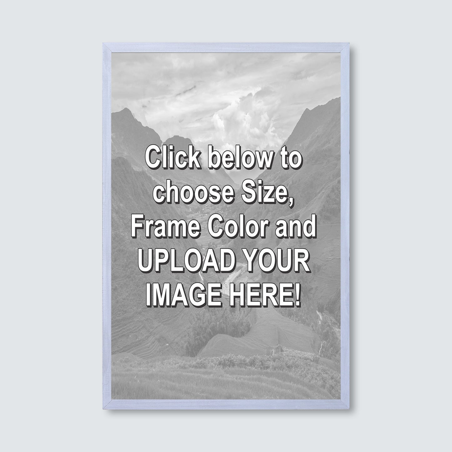 Custom Outdoor Wood Framed Print