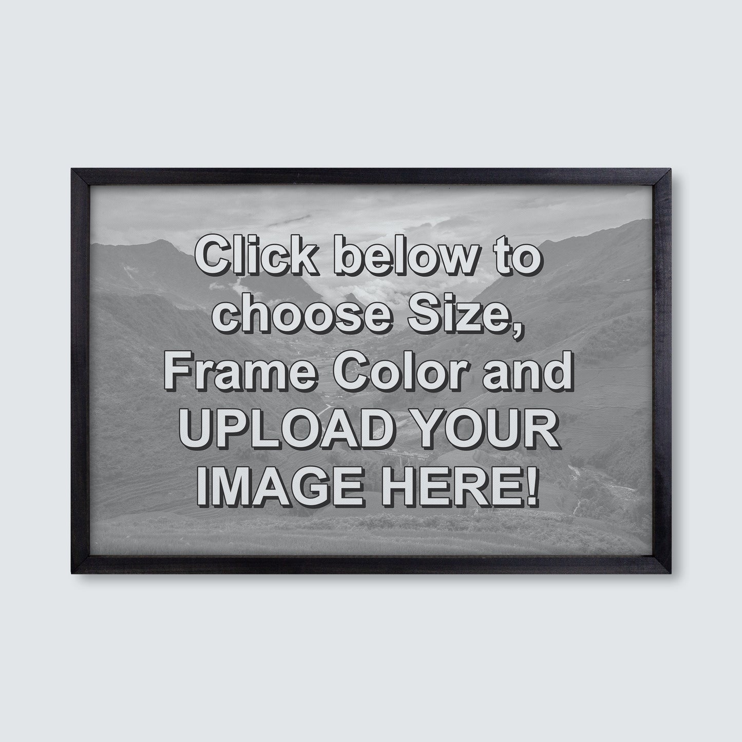 Custom Outdoor Wood Framed Print