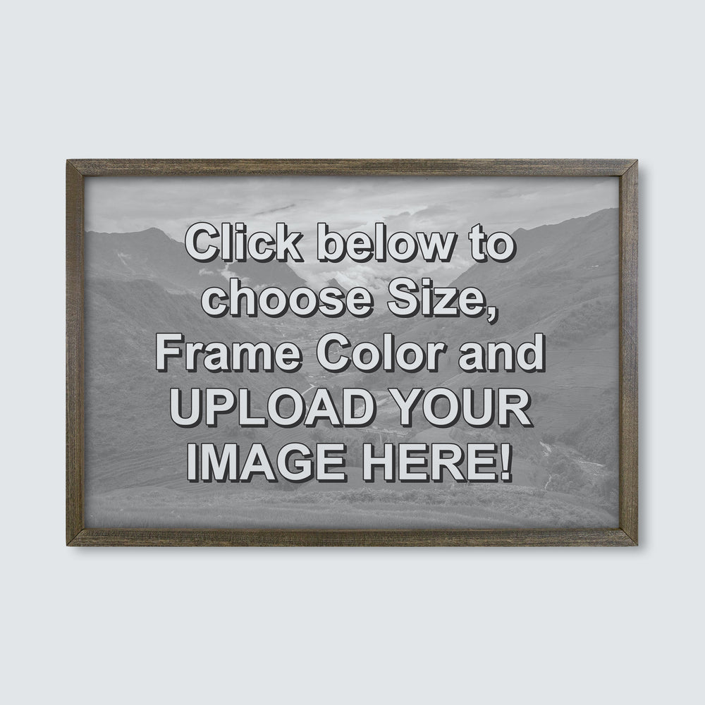 
                  
                    Custom Outdoor Wood Framed Print
                  
                