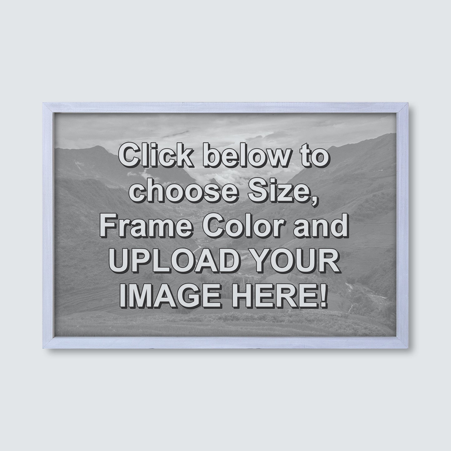 Custom Outdoor Wood Framed Print