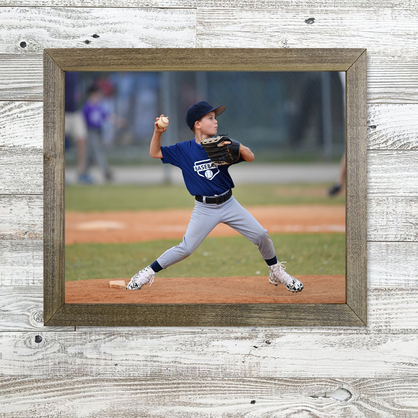 Custom Wood Framed Canvas Print