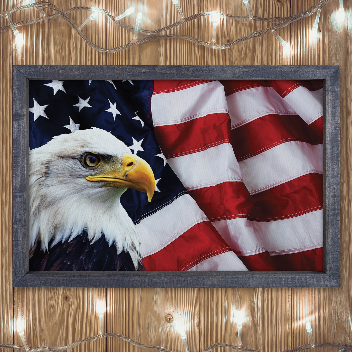 Patriotic Print - Eagle Flag 3