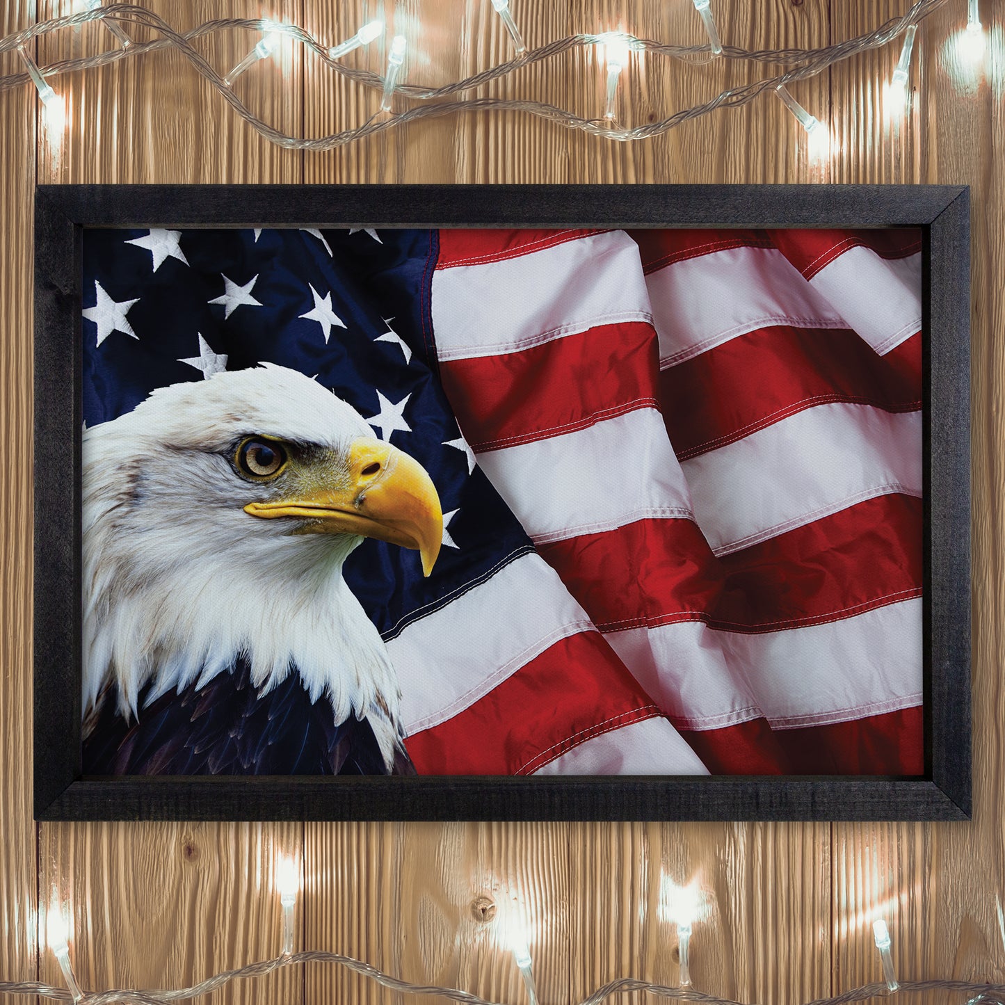 Patriotic Print - Eagle Flag 3