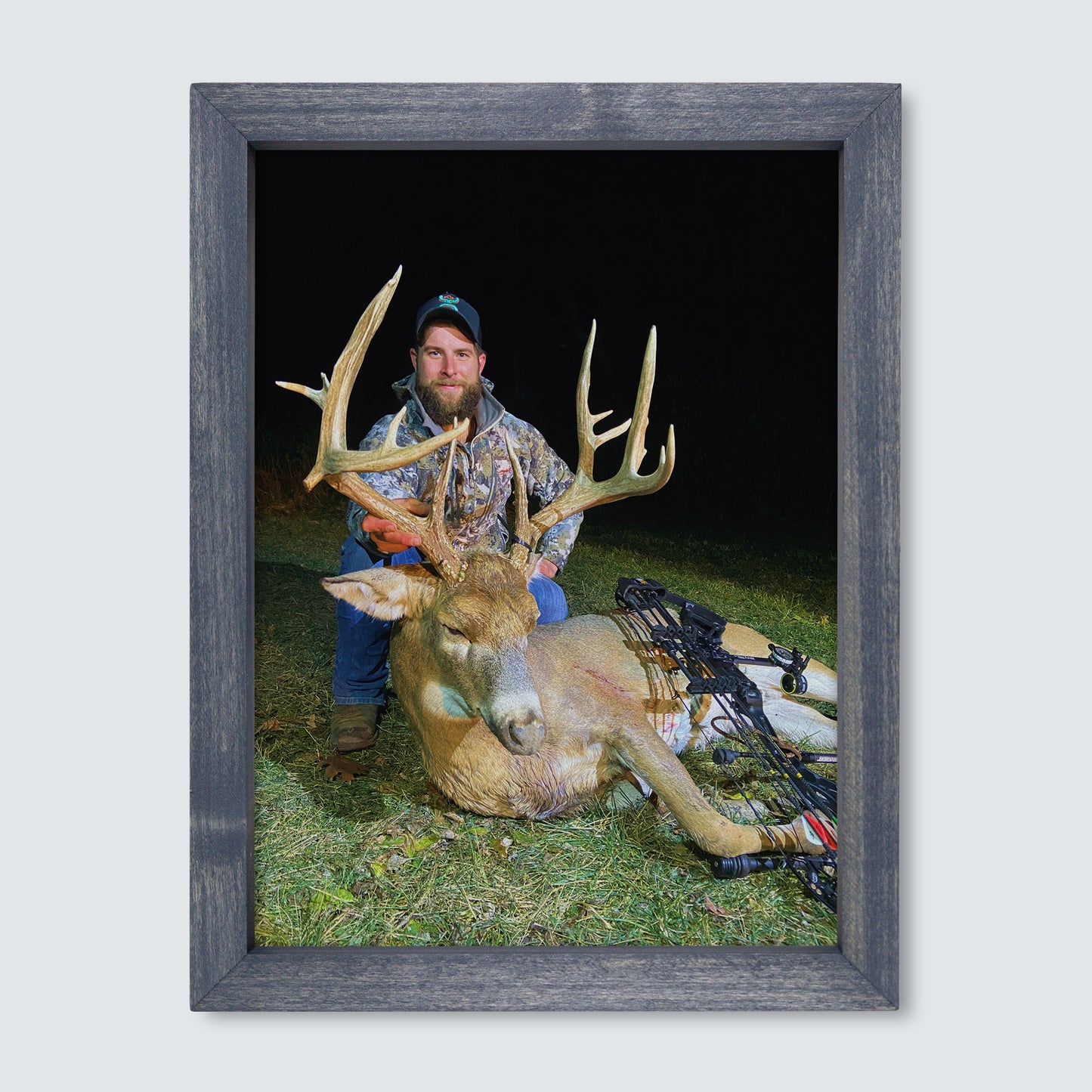 Custom Wood Framed Canvas Print