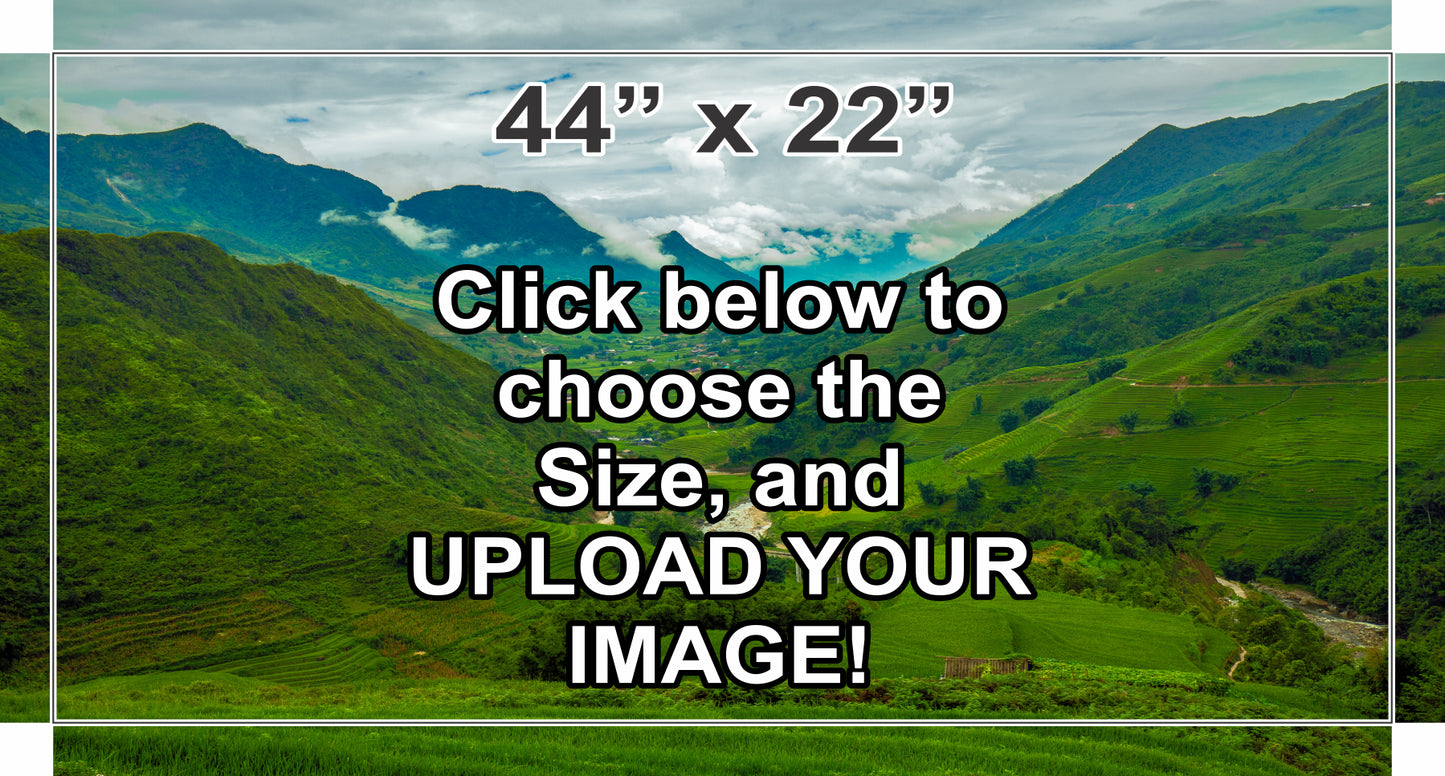 Custom Gallery Wrapped  Canvas Print